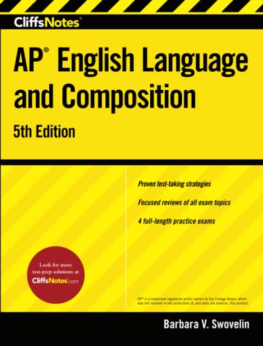 CliffsNotes AP English Language and Composition: 5th Edition