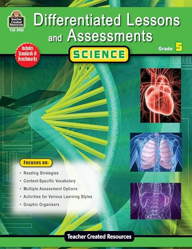 Differentiated Lessons and Assessments: Science, Grade 5