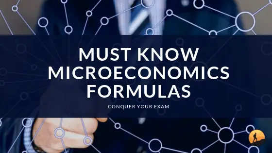 Microeconomics Formulas
