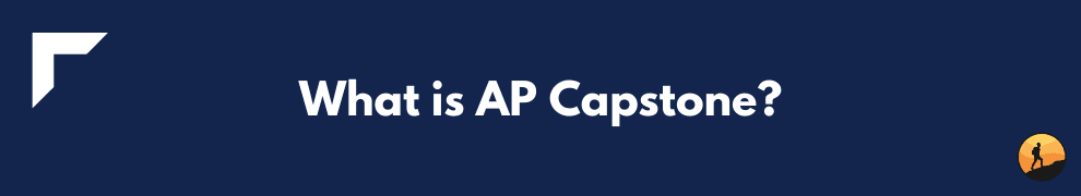 What is AP Capstone?