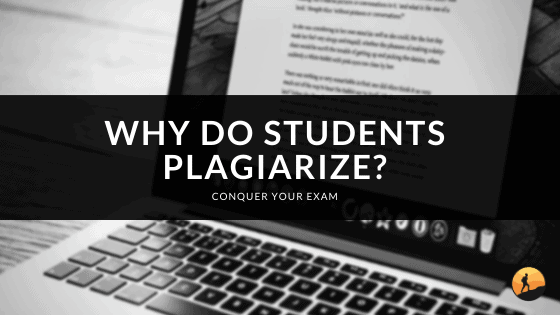 Why Do Students Plagiarize?