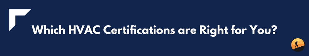 Which HVAC Certifications are Right for You?