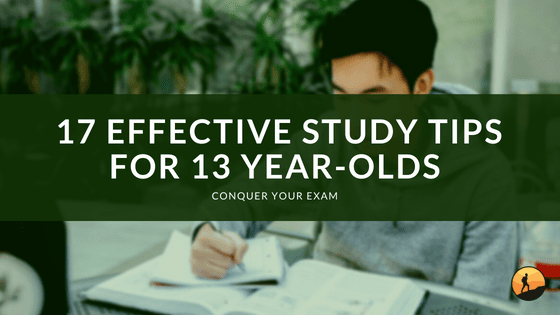 17 Effective Study Tips for 13 Year-Olds